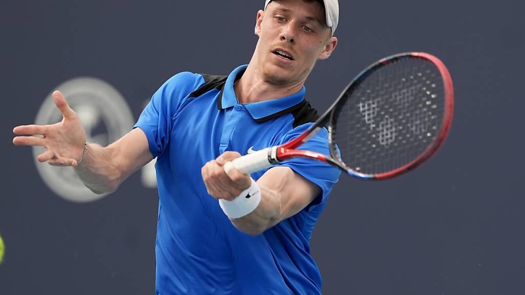 Denis Shapovalov in Aktion