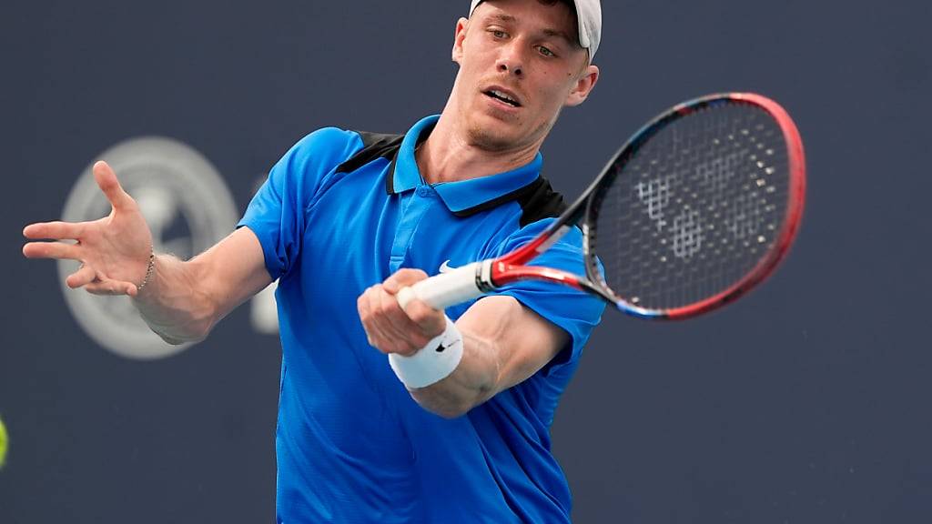 Denis Shapovalov in Aktion