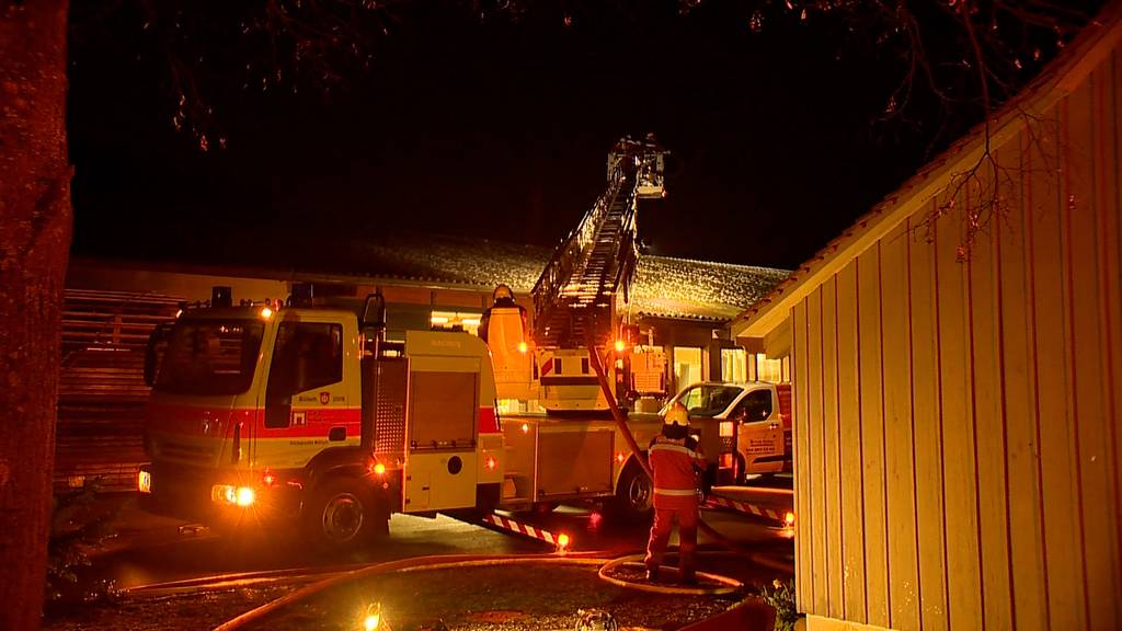 Brand in Schreinerei verursacht hohen Sachschaden 