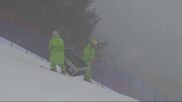 Riesenslalom der Männer abgesagt