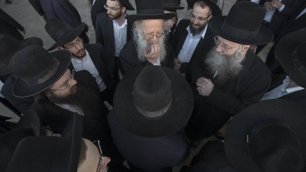 Die strengreligiösen Juden in Israel sind gegen die Wehrpflicht. (Archiv)