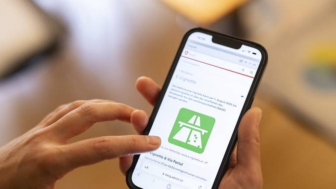 Run auf E-Vignetten: In wenigen Stunden 100'000 Stück verkauft