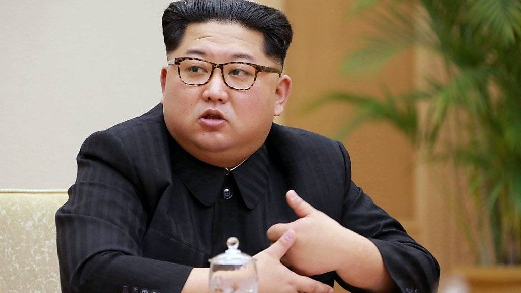 Diplomatie macht hungrig: Kim Jong Un wird beim Gipfeltreffen mit seinem südkoreanischen Amtskollegen ein durchdachtes Gericht serviert.