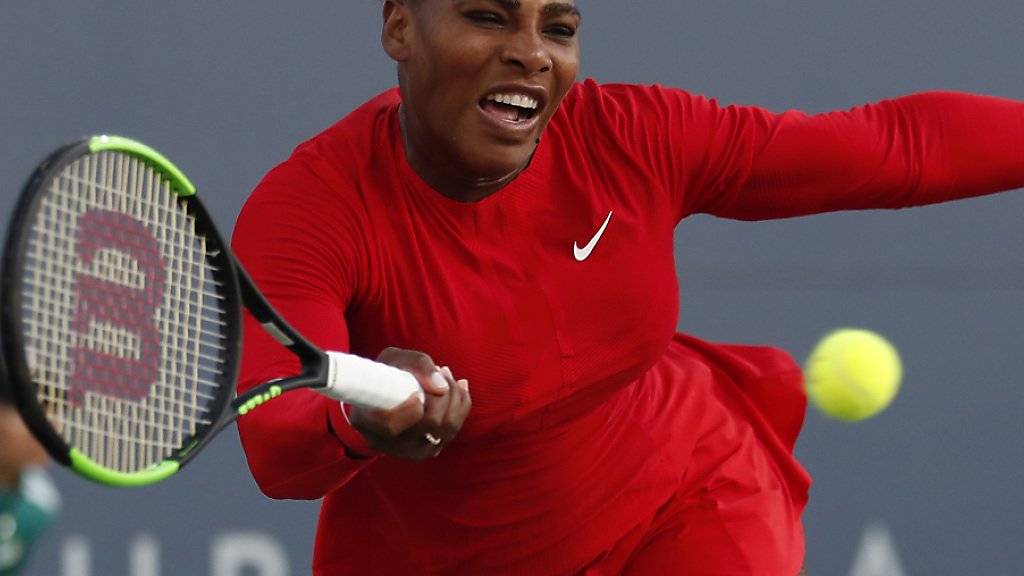 War am 31. Juli 2018 gegen Johanna Konta chancenlos: Serena Williams