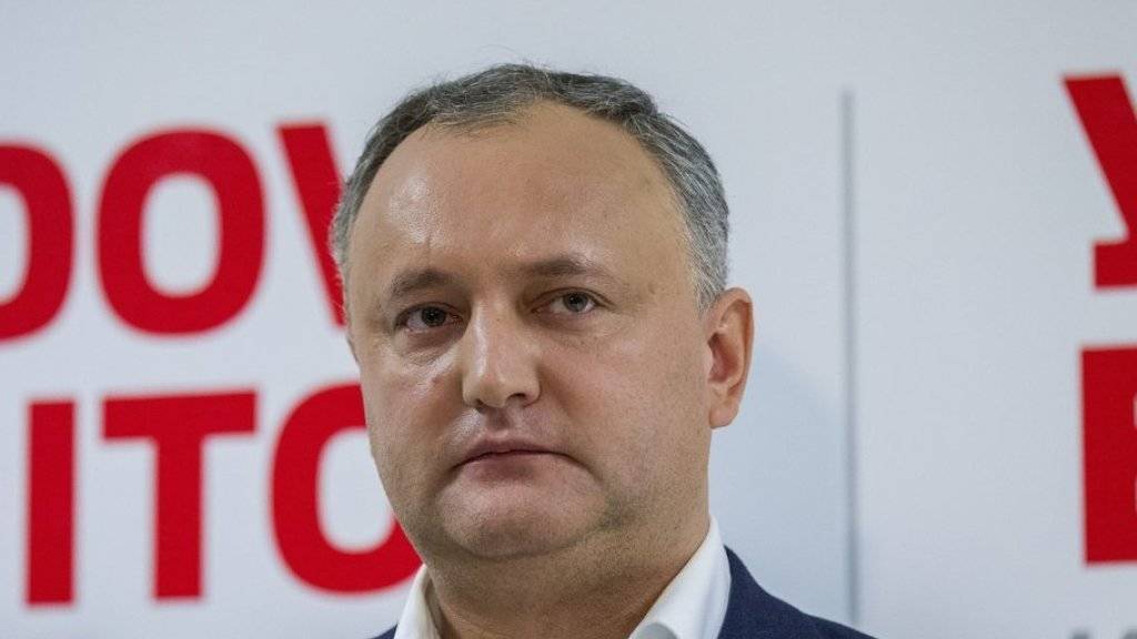 Richtet seinen Blick eher nach Moskau als nach Brüssel: der neue, prorussische Präsident von Moldau,  Igor Dodon.