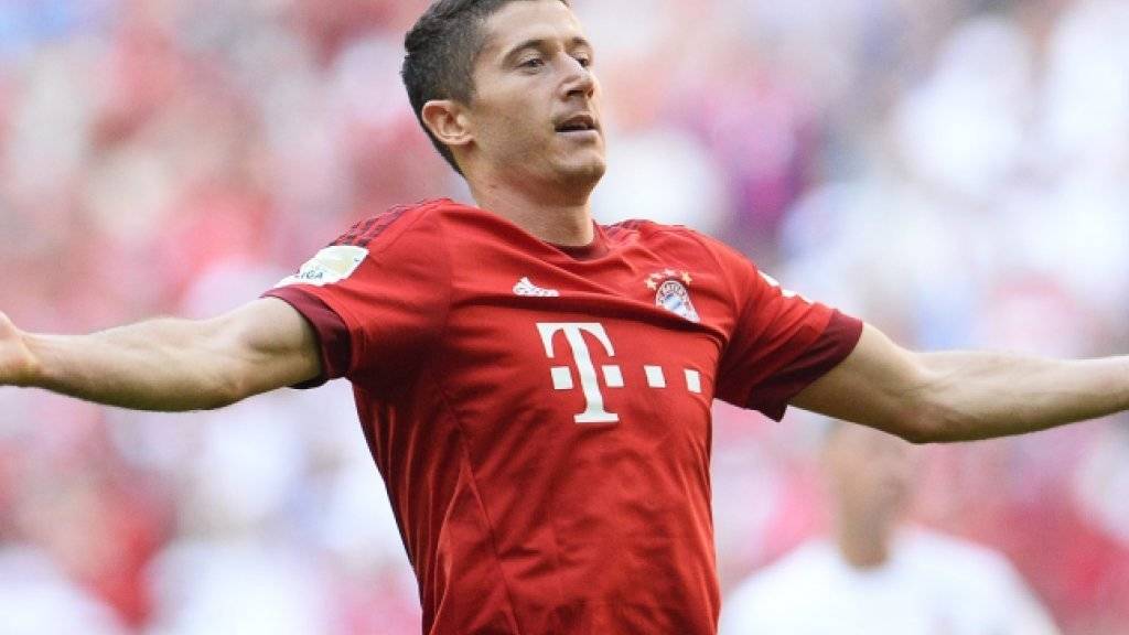 Lewandowski zeigte gegen Wolfsburg eine One-Man-Show