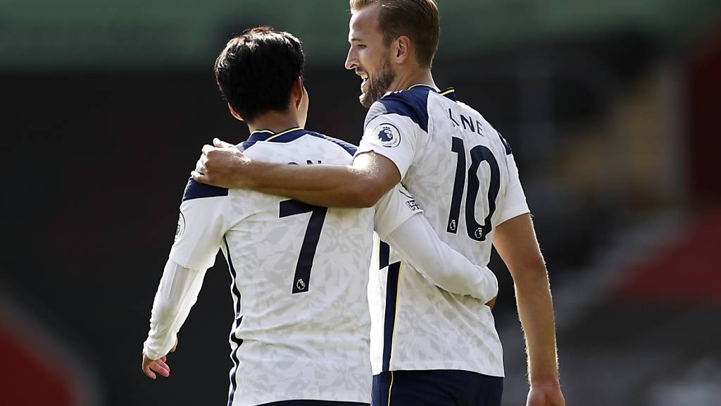 Son Heung-min und Harry Kane sorgten für den Unterschied in der Partie zwischen Southampton und Tottenham