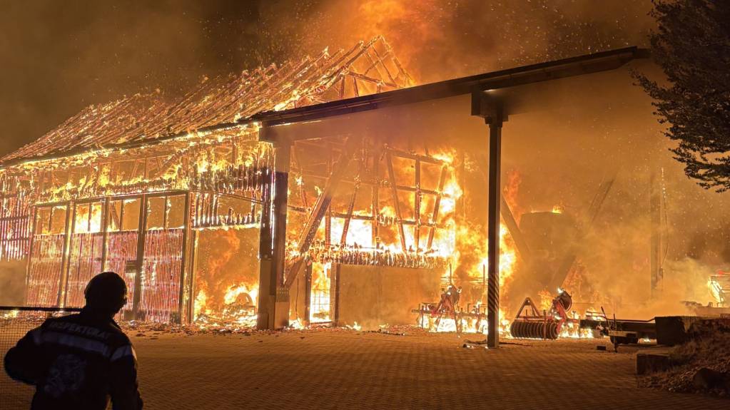 Knapp 60 Personen wegen Brand in Neuwilen TG evakuiert