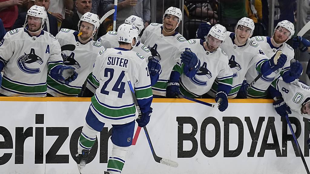 Suter schiesst die Canucks in die nächste Runde - Josi out