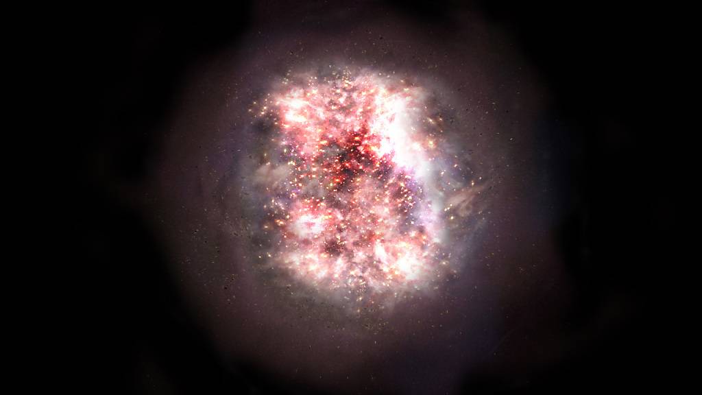 Astronomen lüften Schleier und spürten zwei Ur-Galaxien auf