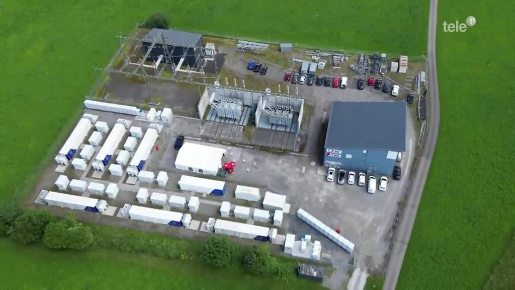 Grösster Batteriespeicher der Schweiz in Ingenbohl