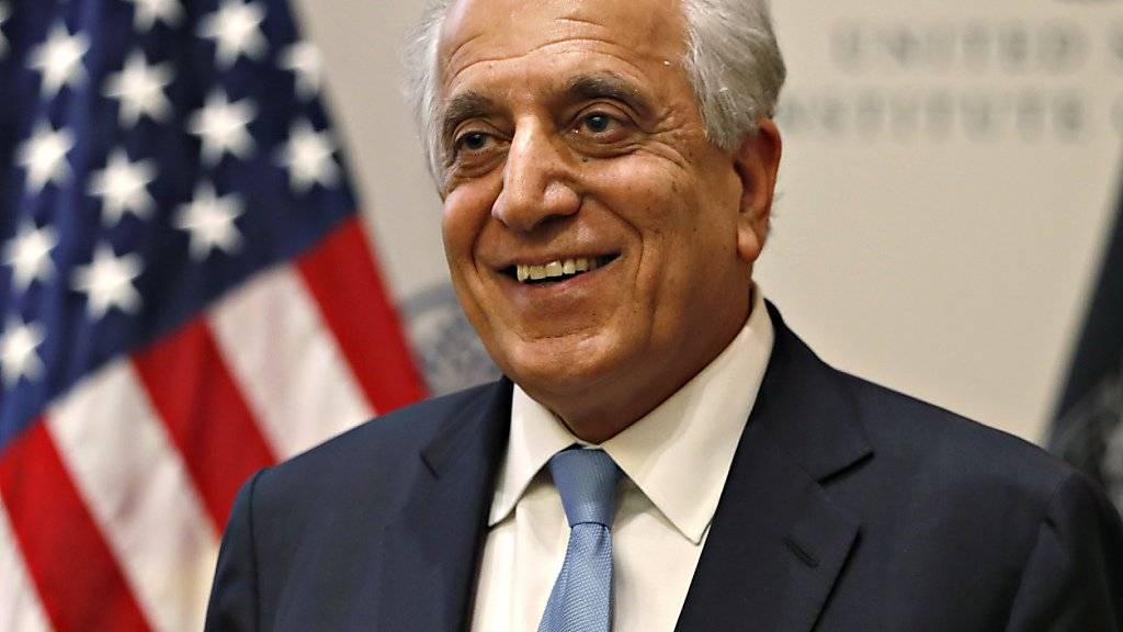 Der US-Sonderbeauftragte für Afghanistan, Zalmay Khalilzad, hält sich zurzeit in Kabul auf. Er will in der kommenden Woche zu einer neuen Gesprächsrunde mit den Taliban in die katarische Hauptstadt Doha reisen. (Archivbild)
