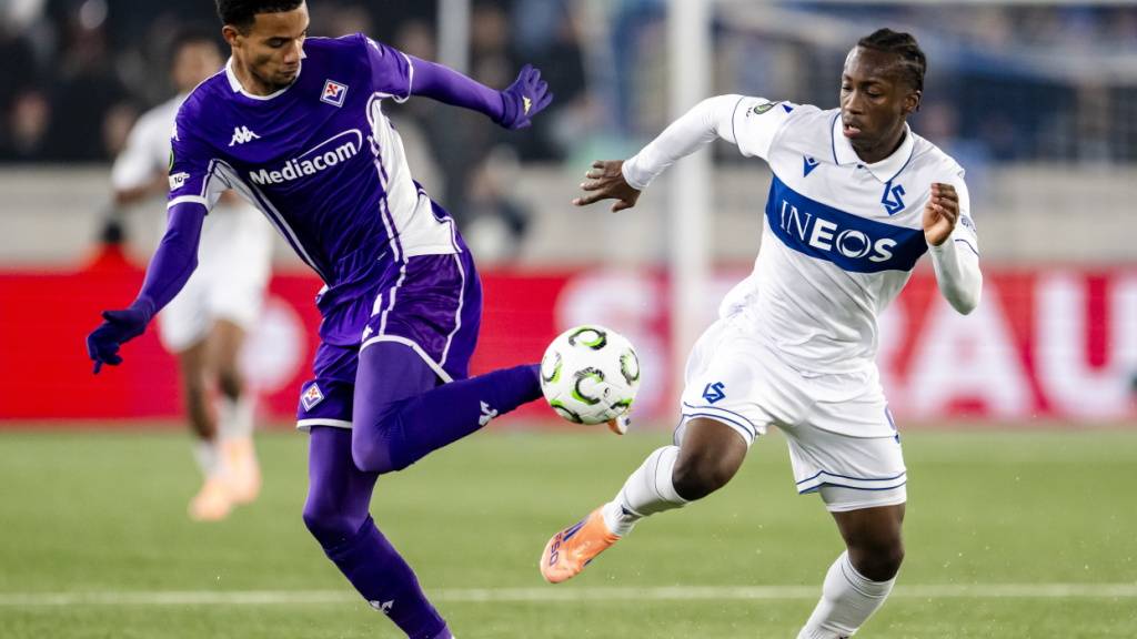 Trotz Heimsieg gegen die grosse AC Fiorentina zum Abschluss der Ligaphase muss Lausanne-Sport den Umweg über die Sechzehntelfinals nehmen