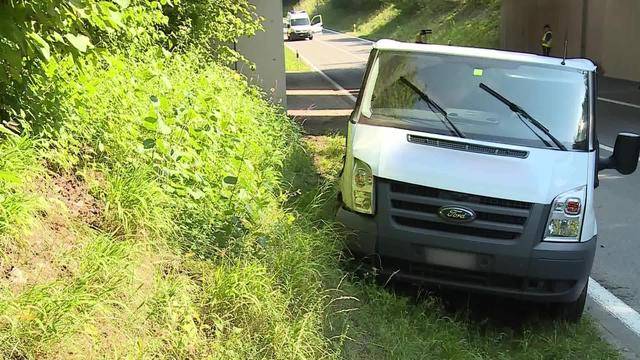 Selbstunfall endet mit Heliflug