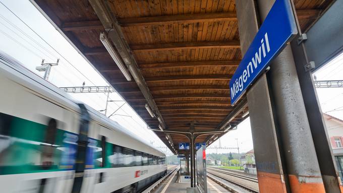 Viele Zugausfälle wegen Bauarbeiten im Bahnhof Mägenwil AG