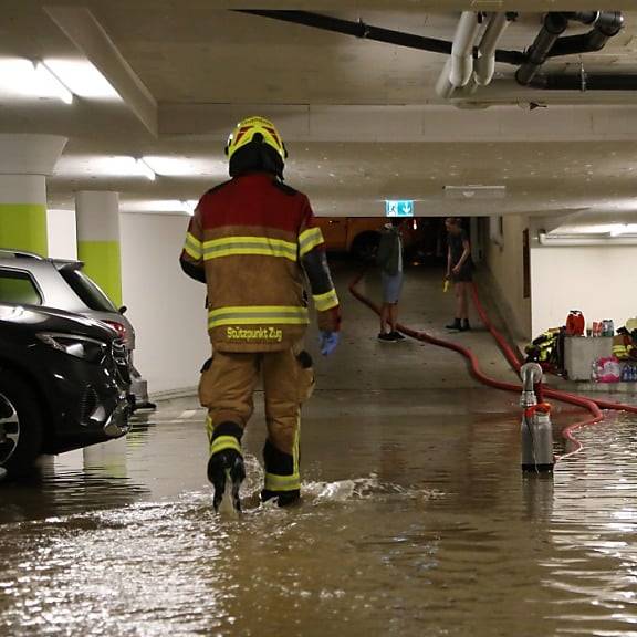 Gewitternacht sorgt im Aargau für viele Feuerwehreinsätze