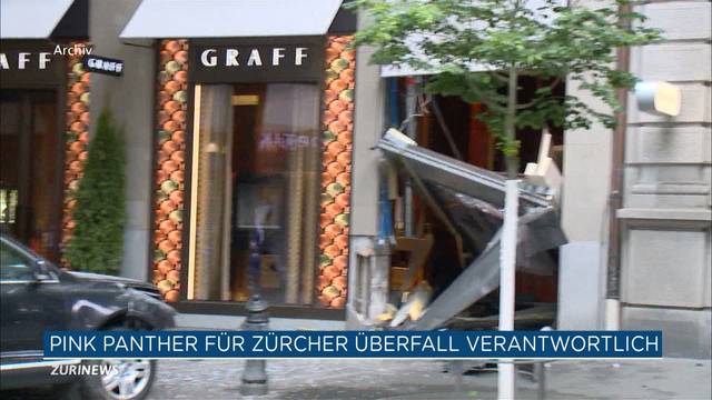 Juwelier-Überfall Zürich: «Pink-Panther-Dieb» im Visier