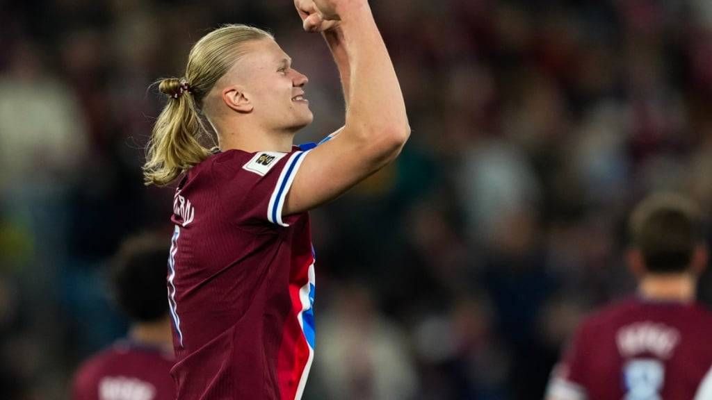 Erling Haaland trifft und trifft, während Norwegen siegt und siegt