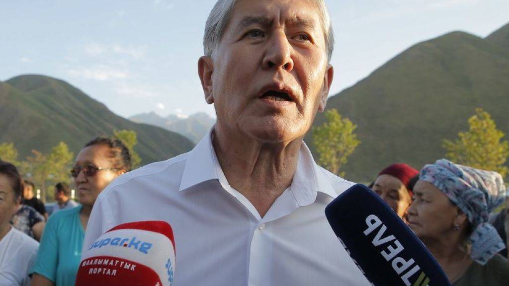 Dem kirgisischen Ex-Präsidenten Almasbek Atambajew wird nun auch ein Putschversuch vorgeworfen. (Archivbild)
