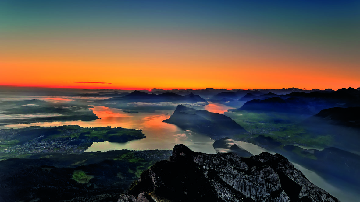 Freizeittipp: Gipfel-Rendezvous mit Abendstimmung auf Pilatus Kulm
