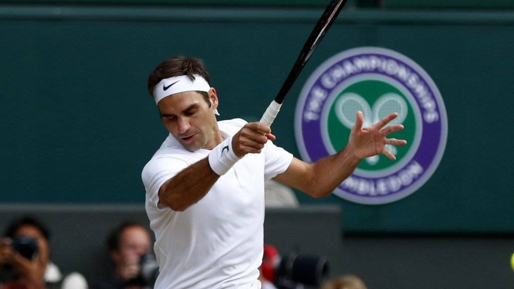 Dynamisch und ohne Satzverlust im Final: Roger Federer
