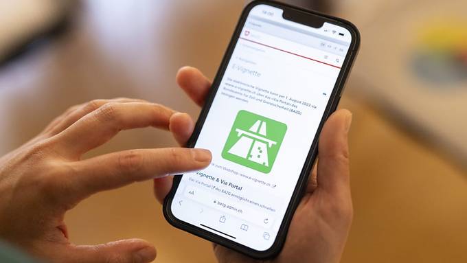 Zwei Millionen E-Vignetten für 2024 verkauft