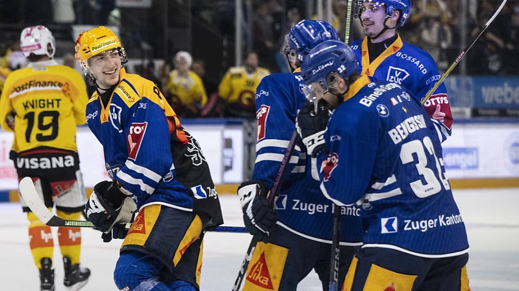 Ein überzeugender Auftritt: Der EV Zug deklassiert den SC Bern im dritten Spiel der Viertelfinalserie mit 6:1