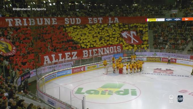 Der EHC Biel gewinnt gegen die SCL Tigers