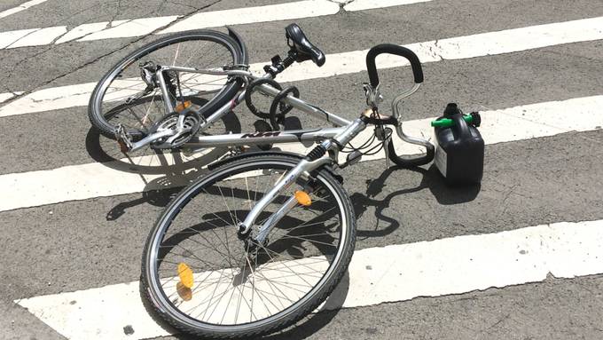 Luzerner Polizei sucht Helferin nach Fahrradsturz