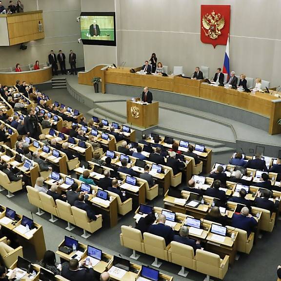 Russisches Parlament beschliesst grösste Verfassungsänderung