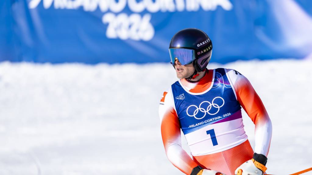 Stefan Rogentin zeigte im zweiten Abfahrts-Training in Bormio eine solide Fahrt ohne Schnitzer