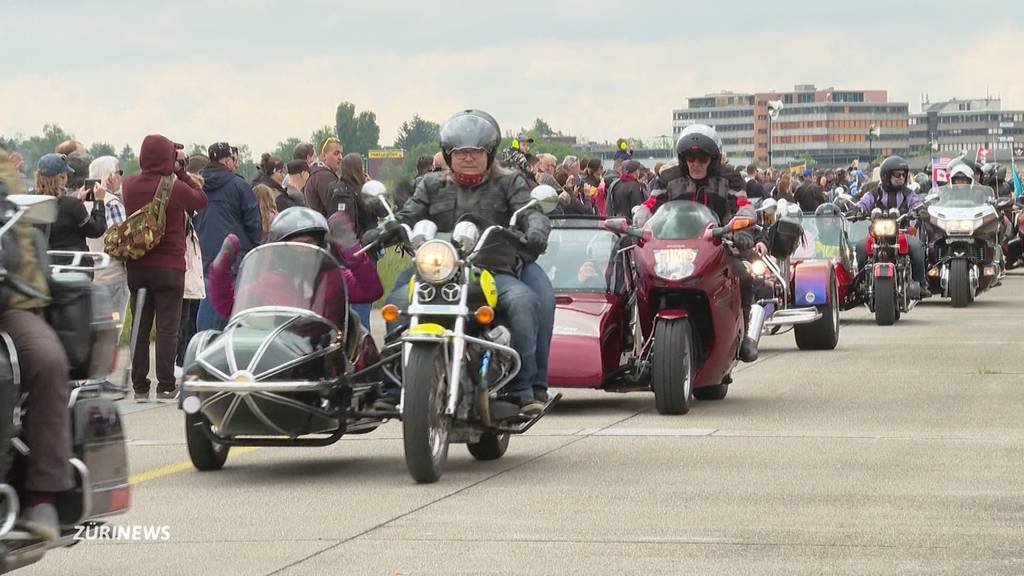 30. Love Ride in Dübendorf: Heulende Motoren für einen guten Zweck