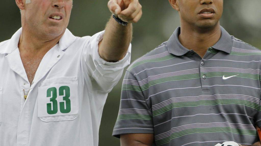 Ein Bild aus guten Tagen: Steve Williams,, Tiger Woods