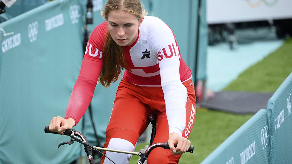 In Brisbane nicht zu bezwingen: BMX-Racerin Zoe Claessens. (Archivbild)