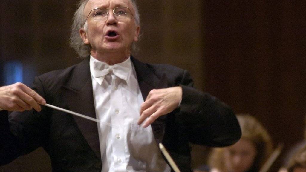 Der Schweizer Oboist, Dirigent und Komponist Heinz Holliger ist Träger des zum zweiten Mal verliehenen Schweizer Grand Prix Musik (Archiv).