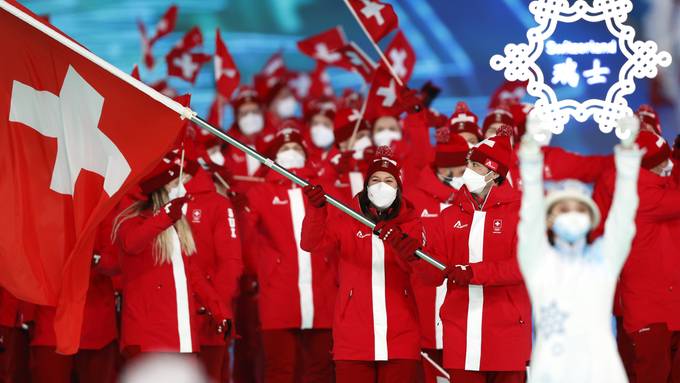 Eindrücke der Eröffnungsfeier an den Olympischen Winterspielen 2022 in Peking