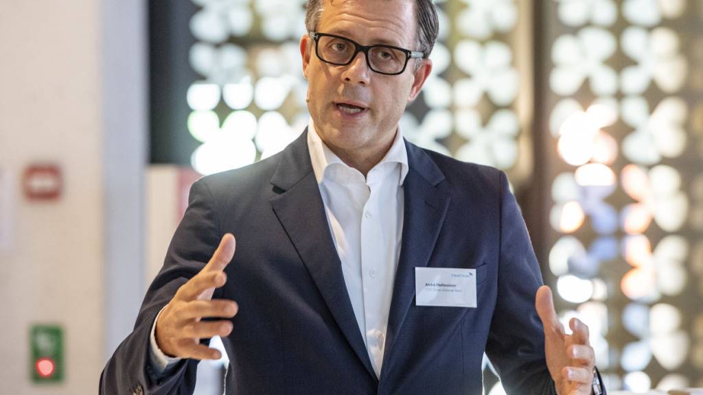 Bei der Schweizer Börsenbetreiberin SIX wird André Helfenstein neu Präsident. Dieser war von 2020 bis 2024 CS-Schweiz-Chef. (Archivbild)