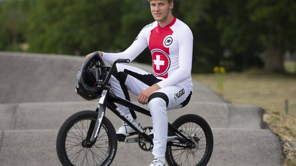 BMX-Racer Cédric Butti feiert seinen ersten Weltcup-Sieg