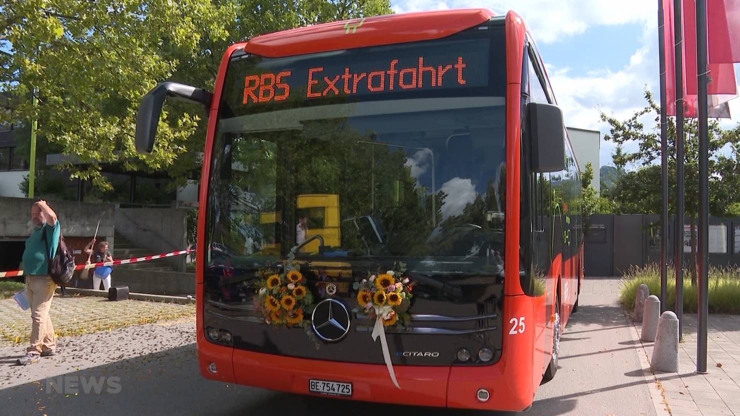 RBS mit E-Bus unterwegs - Experte kritisieren den E-Trend | TeleBaern