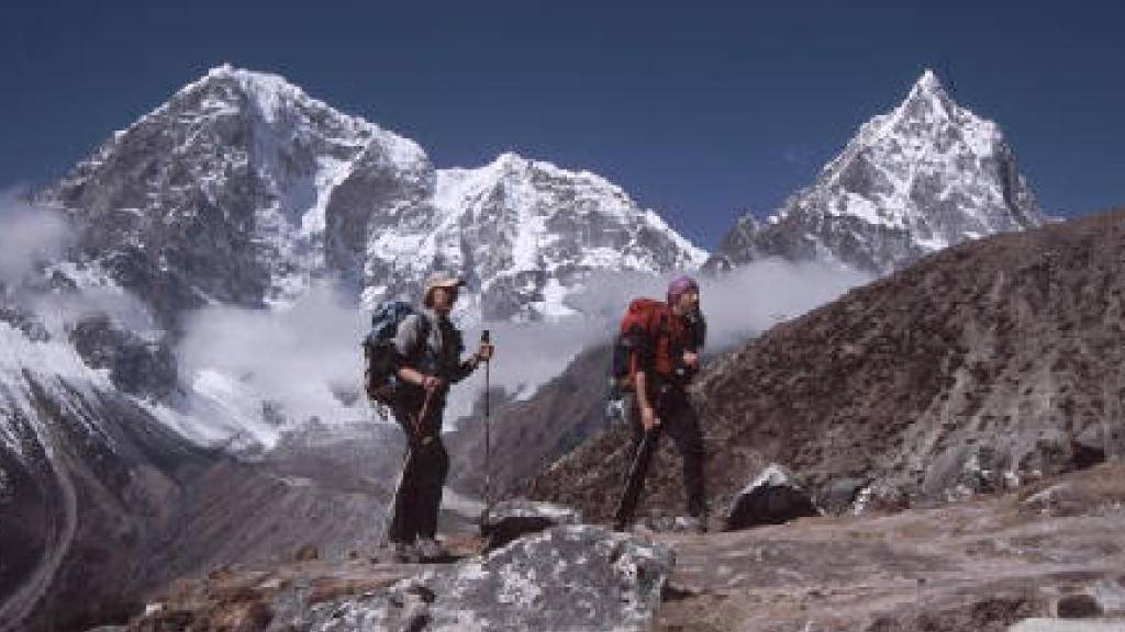 Das Alpinistenpaar hat es geschafft: Gemeinsam bestiegen Meroi und Benet alle Achttausender der Welt.