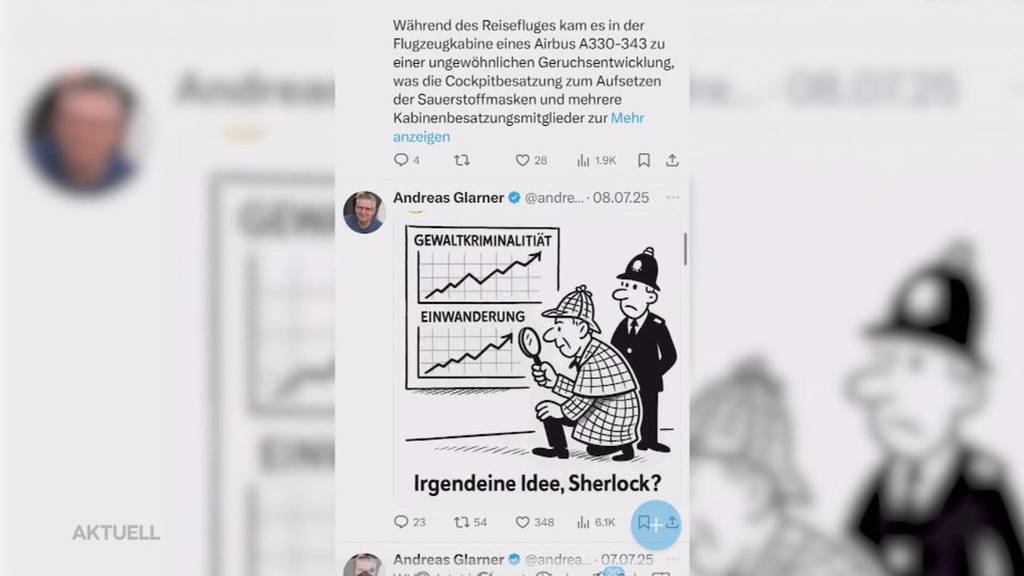 Unnötige Kosten: Aargauer SVP-Nationalrat Andreas Glarner will anonyme Anzeigen verbieten