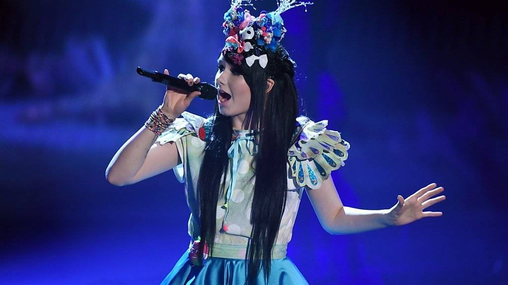Jamie-Lee Kriewitz wird Deutschland beim Eurovision Song Contest vertreten - hier singt sie bei der deutschen Vorausscheidung in Köln.