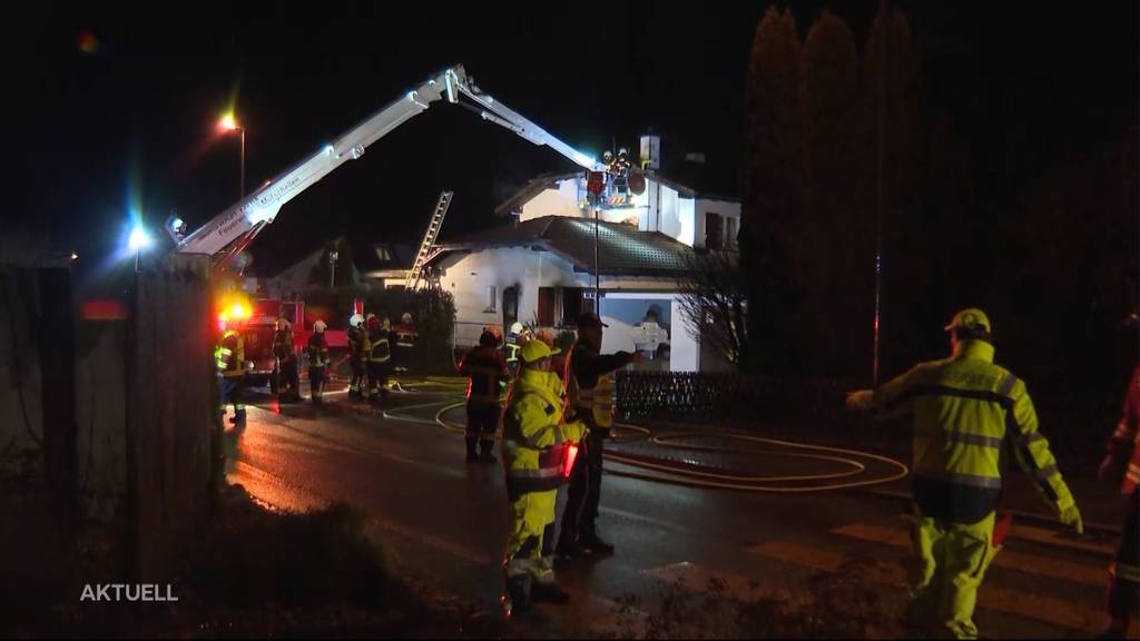 Todesopfer bei Brand in Zufikon