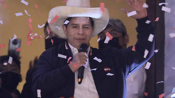 Linkskandidat Castillo gewinnt Präsidentenwahl in Peru
