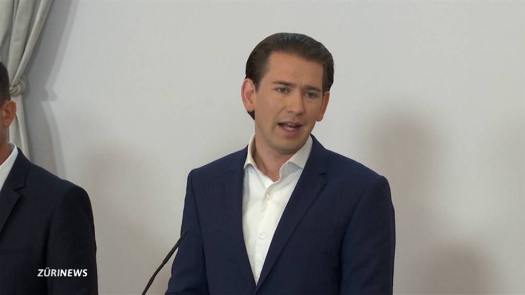 Österreicher in Zürich sind enttäuscht: Kanzler Sebastian Kurz tritt zurück