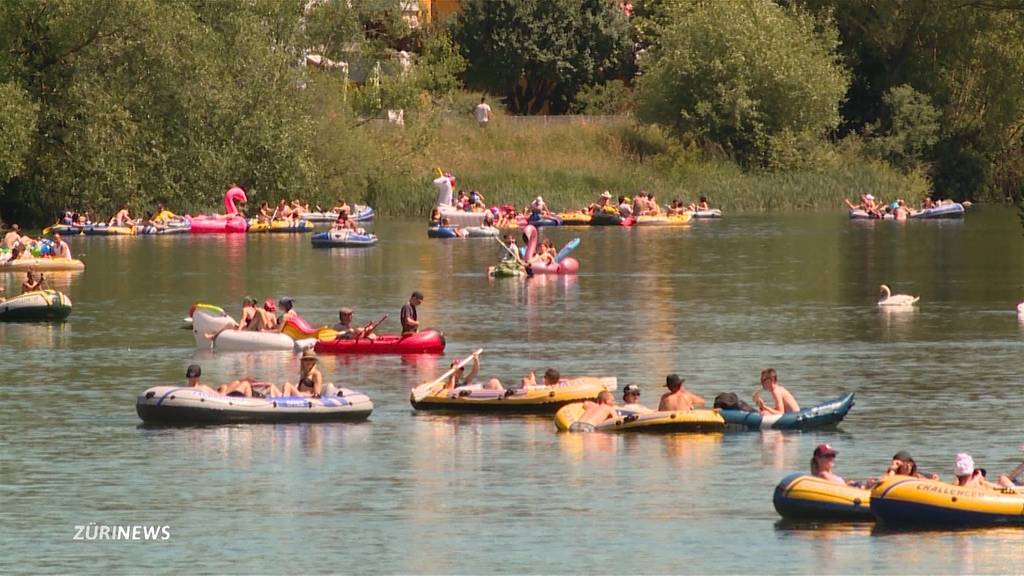 Bötler auf der Limmat halten sich nicht an neue Gummiboot-Vorschriften