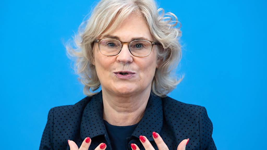 Christine Lambrecht (SPD), Bundesjustizministerin. Foto: Bernd von Jutrczenka/dpa
