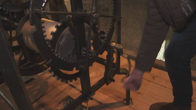 Turmuhr im Zytturm läuft seit 500 Jahren