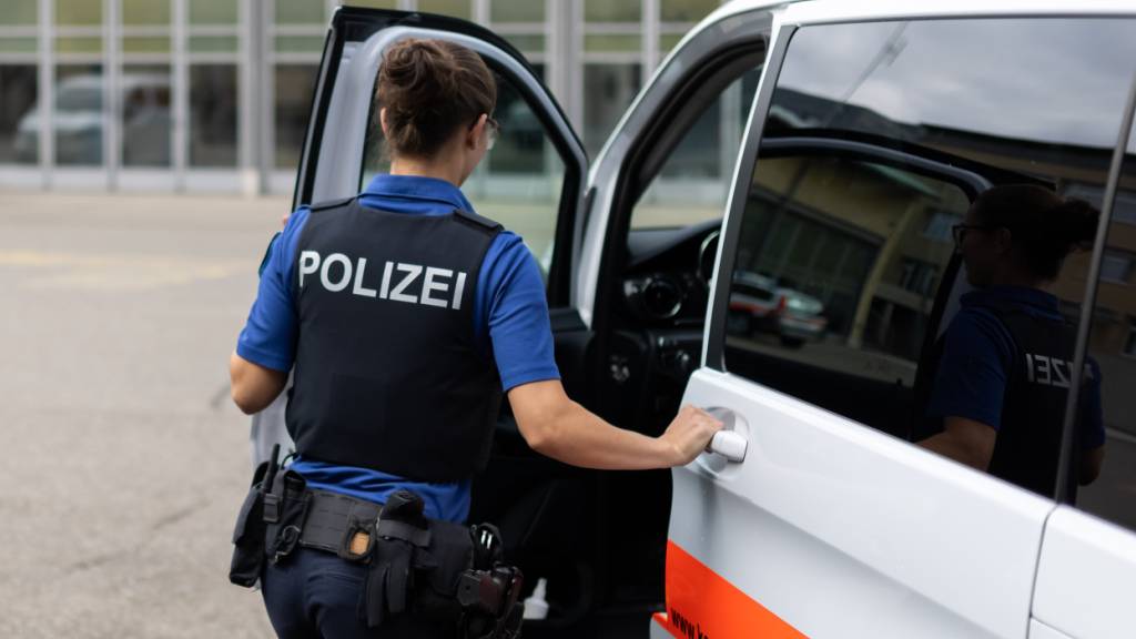 Mann schläft in Diessenhofen TG nach Unfall im Auto ein