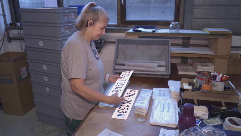 Wie entstehen die Fahrzeugkontrollschilder? 